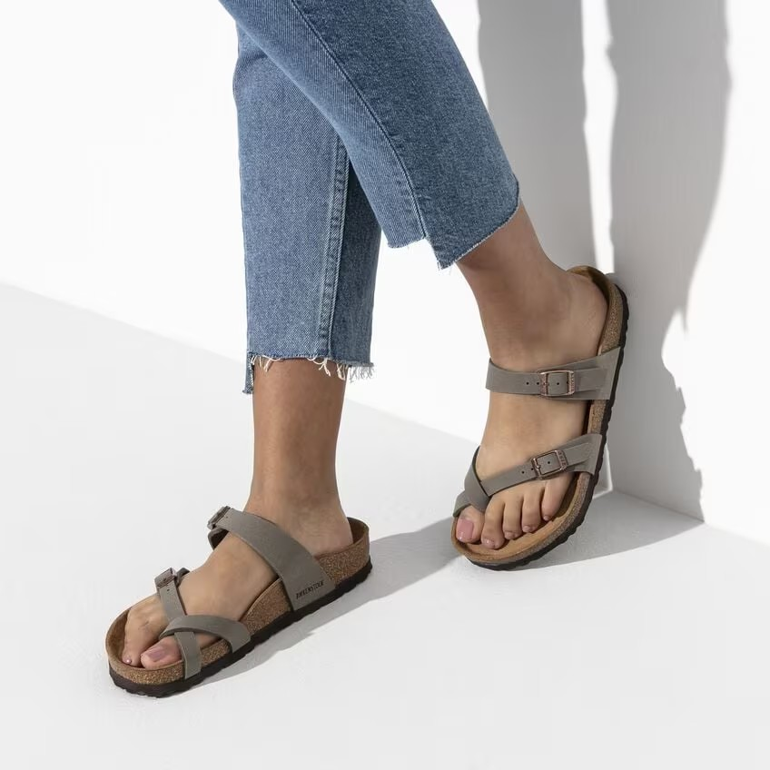 Birkenstock Mayari Birkibuc Stone