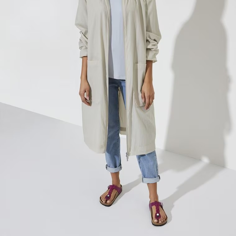 Birkenstock Gizeh Braided Oiled Leather Festival Fuchsia