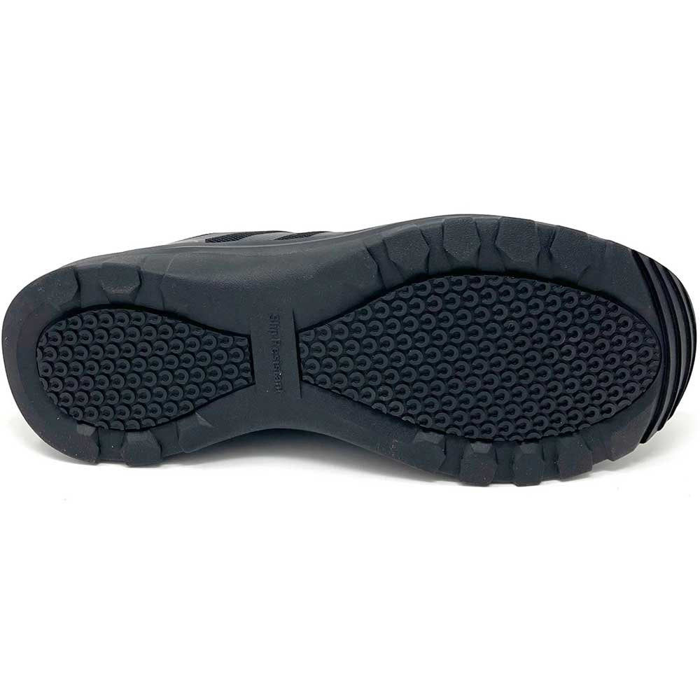 Mt. Emey 9718-1L Walking Slip Resistant Shoes Black