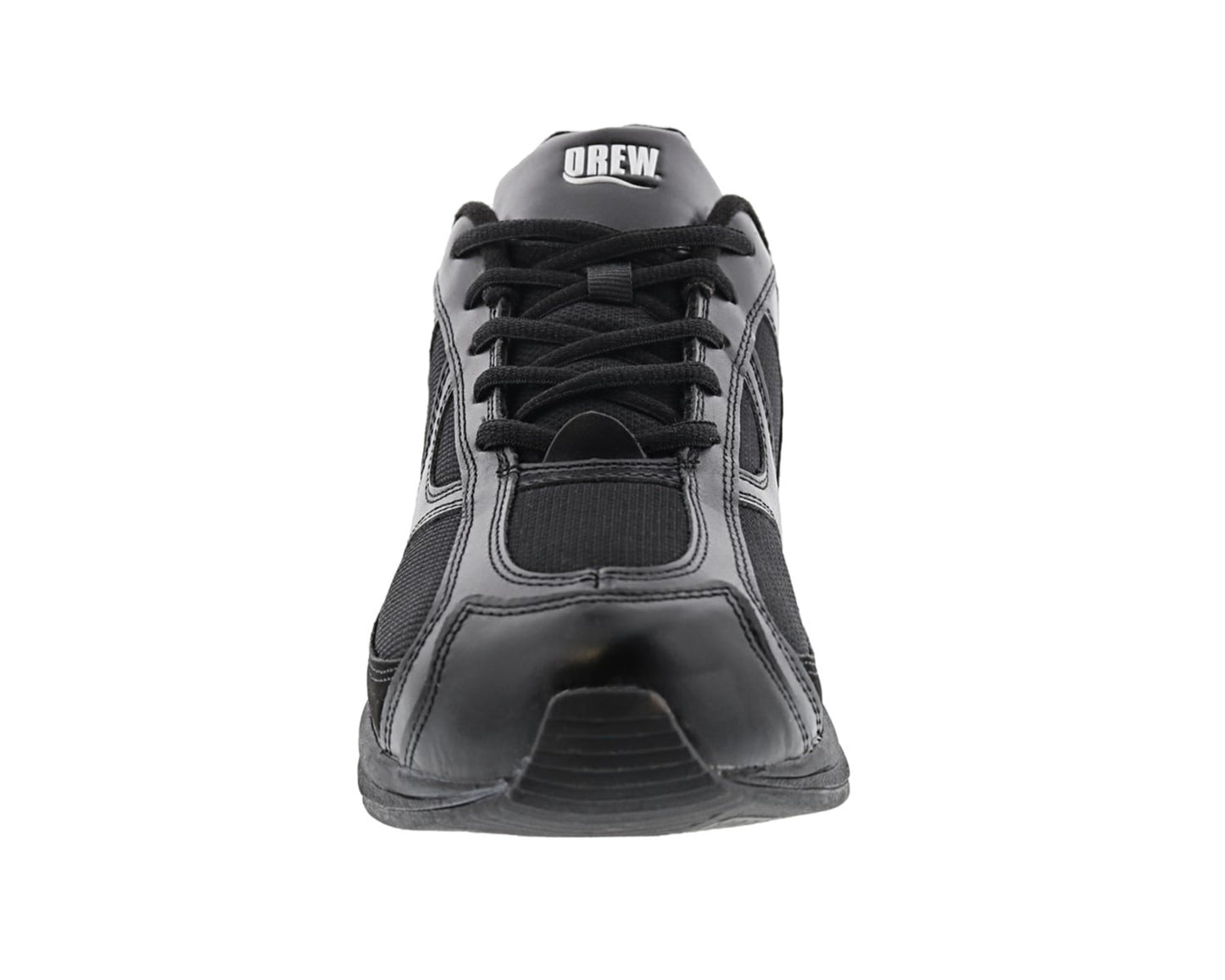 Drew Surge Black Leather/Black Mesh