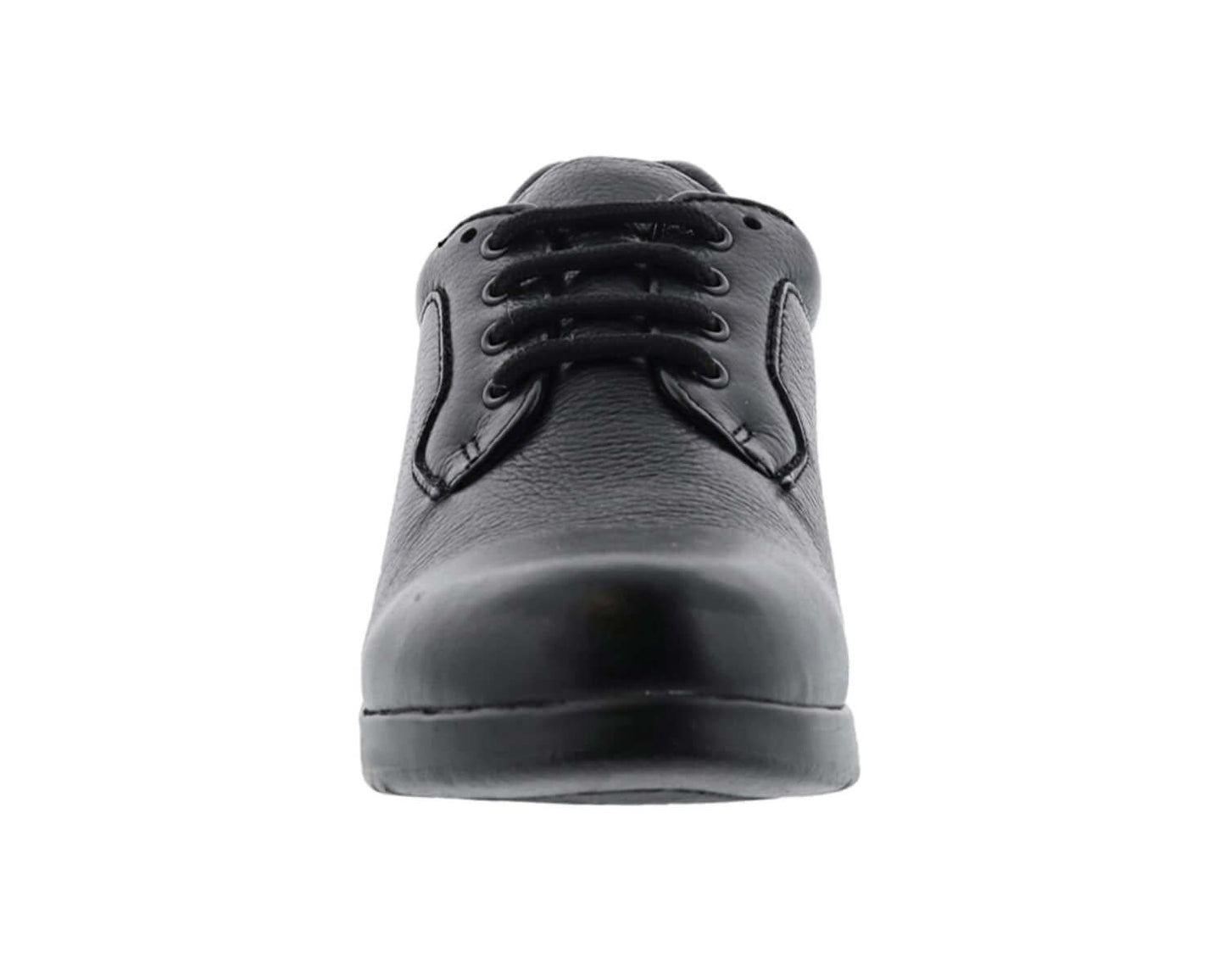 Drew Zip II Black Tumbled Nappa Leather