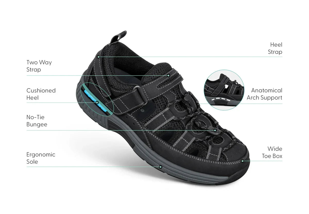 Orthofeet Clearwater Black