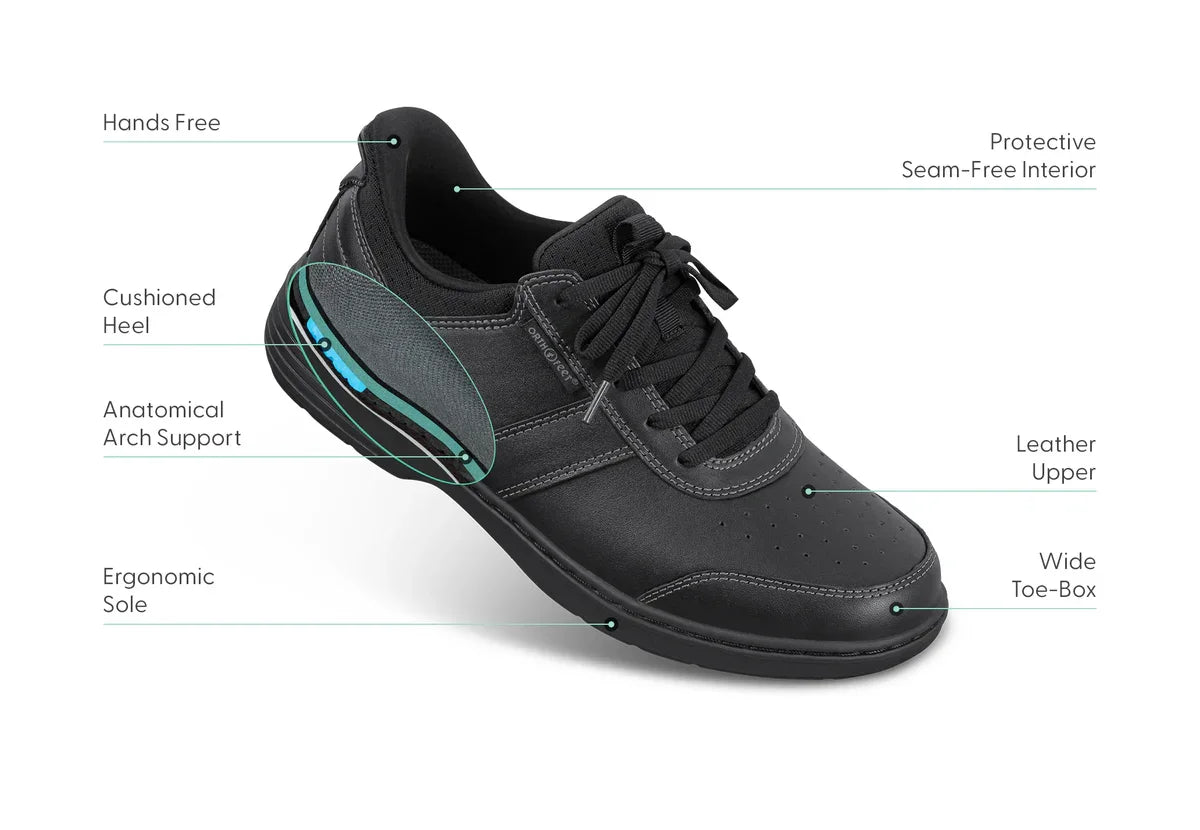 Orthofeet Pierre Black