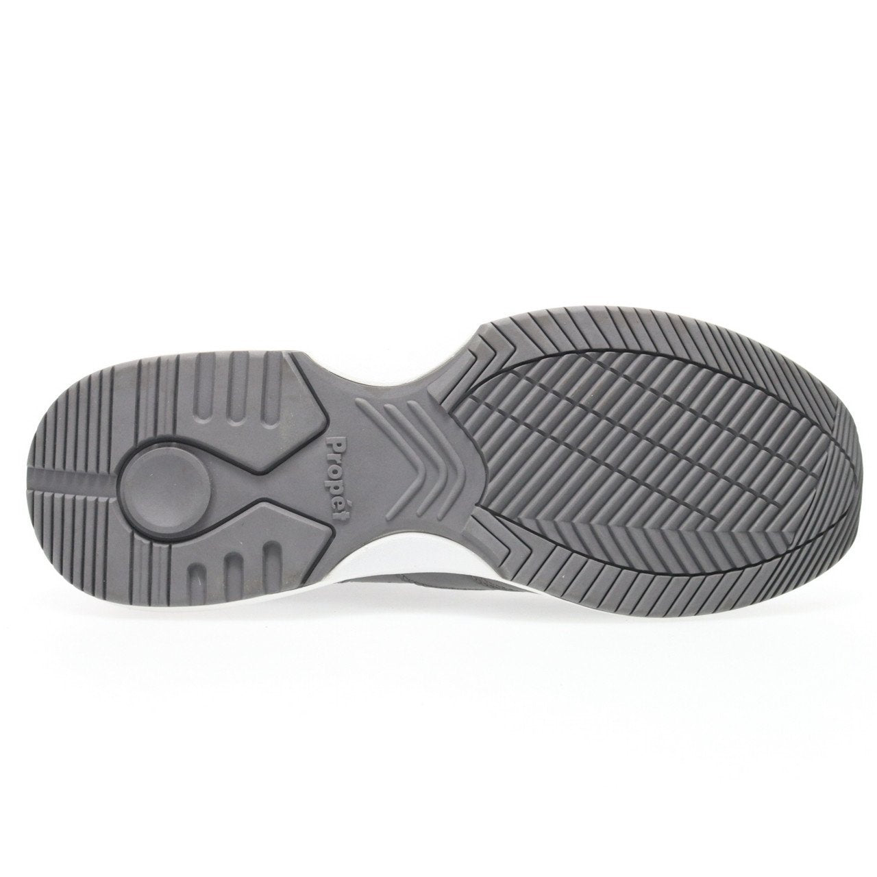 Propet Mens LifeWalker Strap Dark Grey