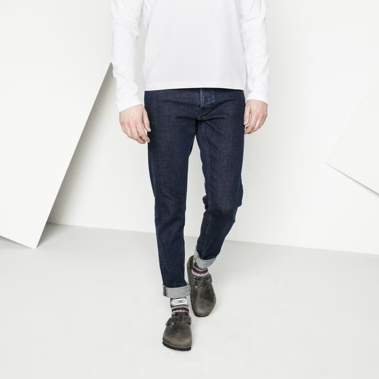 Birkenstock Boston Soft Footbed Oiled Leather Iron