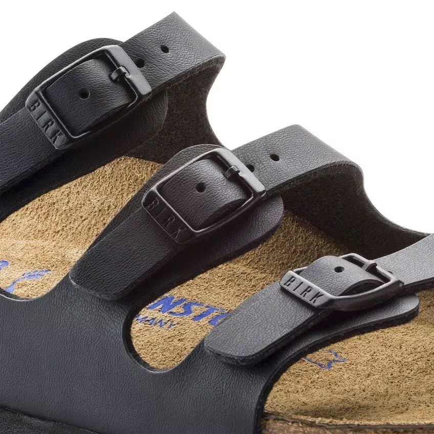 Birkenstock Florida Soft Footbed Birko-Flor Black