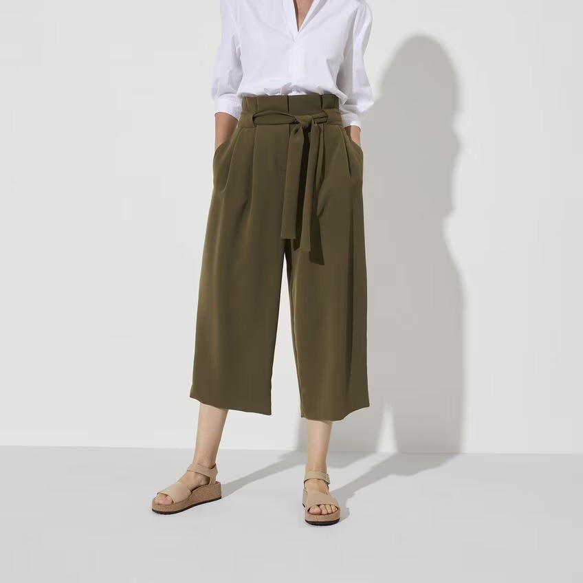 Birkenstock Glenda Nubuck Leather Sandcastle