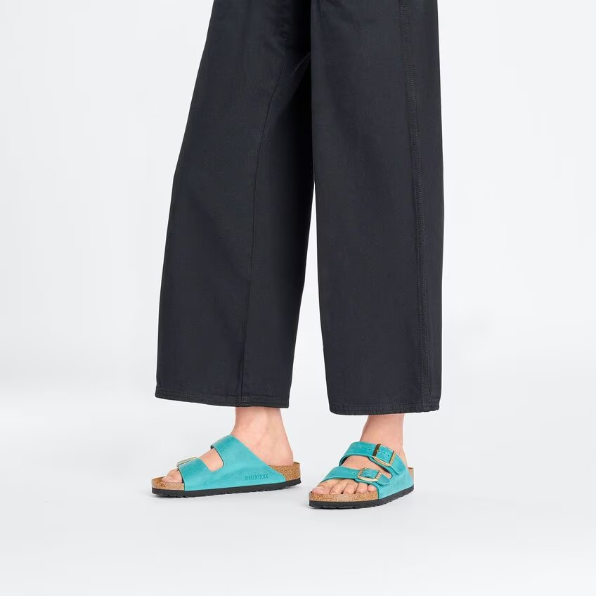 Birkenstock Arizona Oiled Leather Biscay Bay