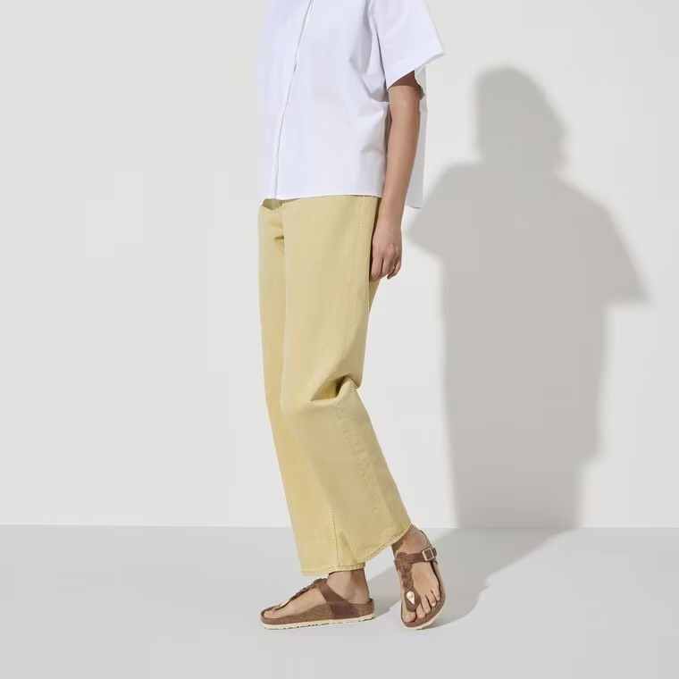 Birkenstock Gizeh Braided Oiled Leather Cognac