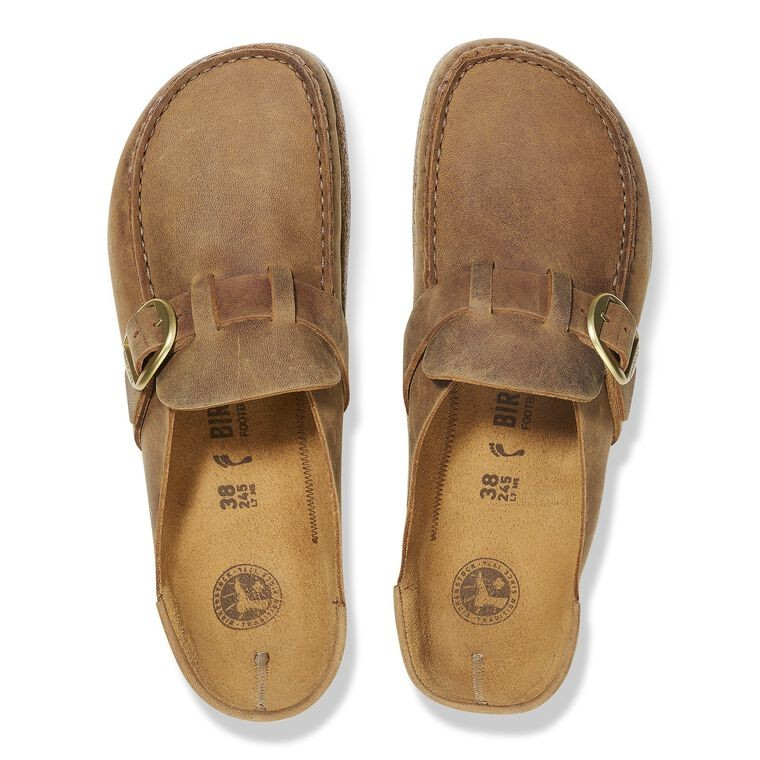 Birkenstock Buckley Oiled Leather Cognac
