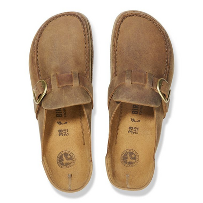 Birkenstock Buckley Oiled Leather Cognac
