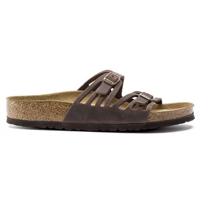 Birkenstock Granada Soft Footbed Oiled Leather Habana