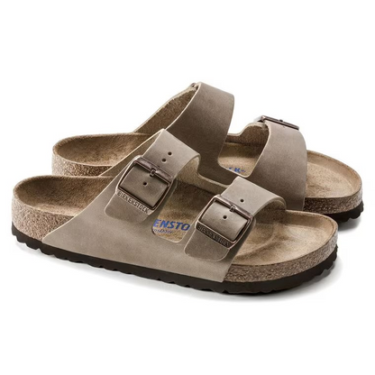 Birkenstock Arizona Soft Footbed Oiled Leather Tobacco Brown