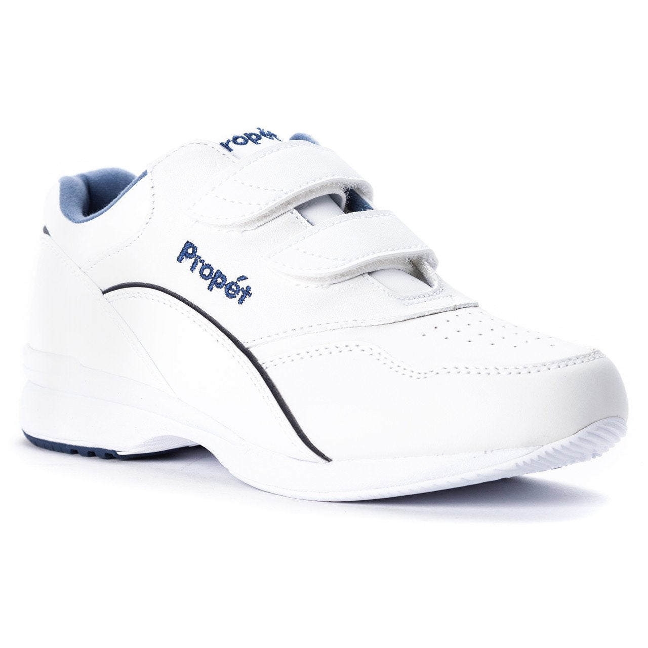 Propet Tour Walker Strap White/Blue