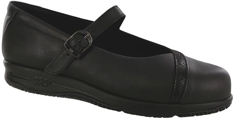 SAS Clare Black/Black Web