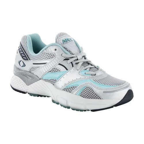 Apex Women's Athletic Boss Runner Silver/Sea Blue