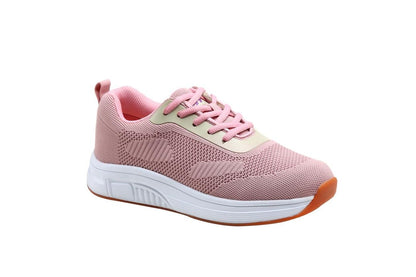 Mt. Emey 9329 Light Knitted Walking Shoe Pink