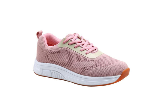 Mt. Emey 9329 Light Knitted Walking Shoe Pink