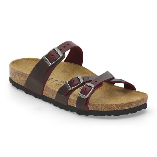 Birkenstock Franca Oiled Leather Zinfandel