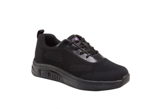 Mt. Emey 9328 Light Knitted Walking Shoe Black