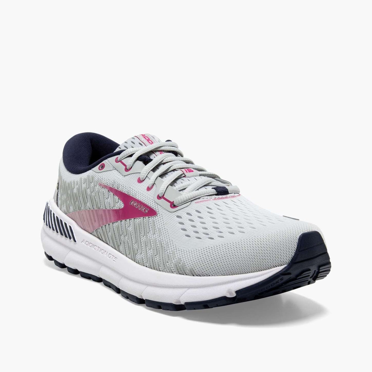 Brooks Addiction GTS 15 Oyster/Peacoat/Lilac Rose
