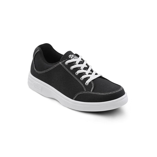 Dr. Comfort Riley Midnight Black/White