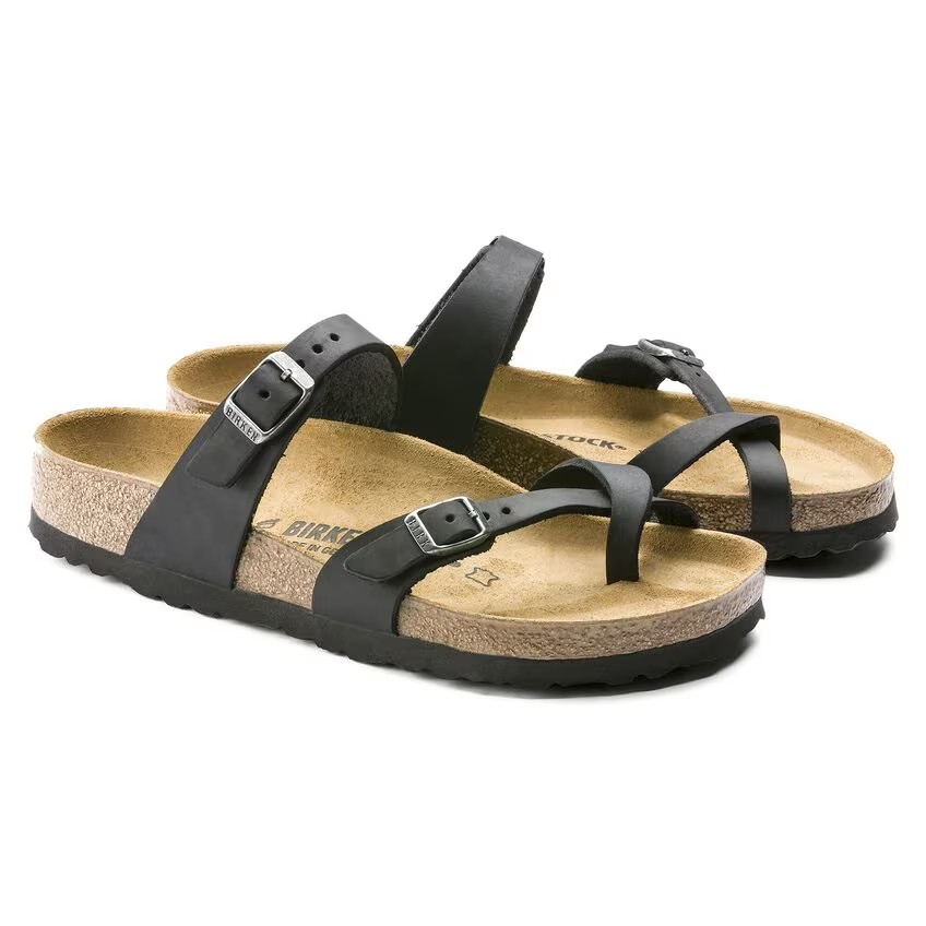 Birkenstock Mayari Oiled Leather Black