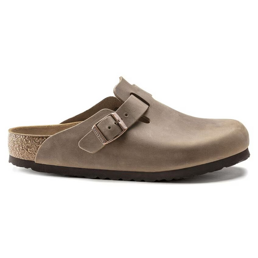 Birkenstock Boston Oiled Leather Tobacco