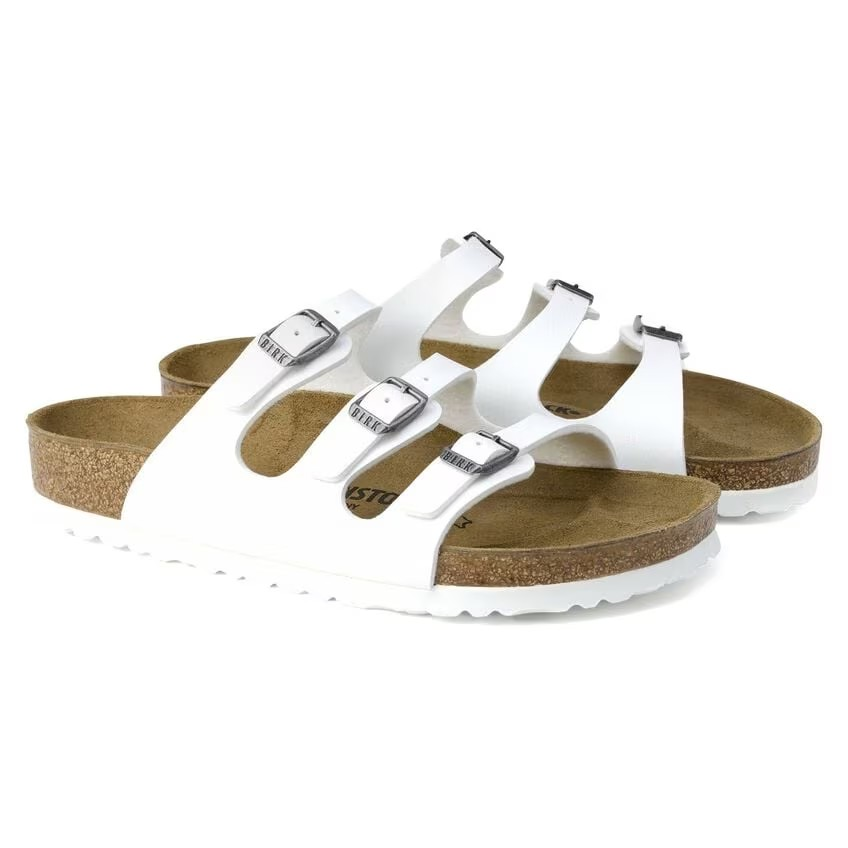 Birkenstock Synthetics Florida White