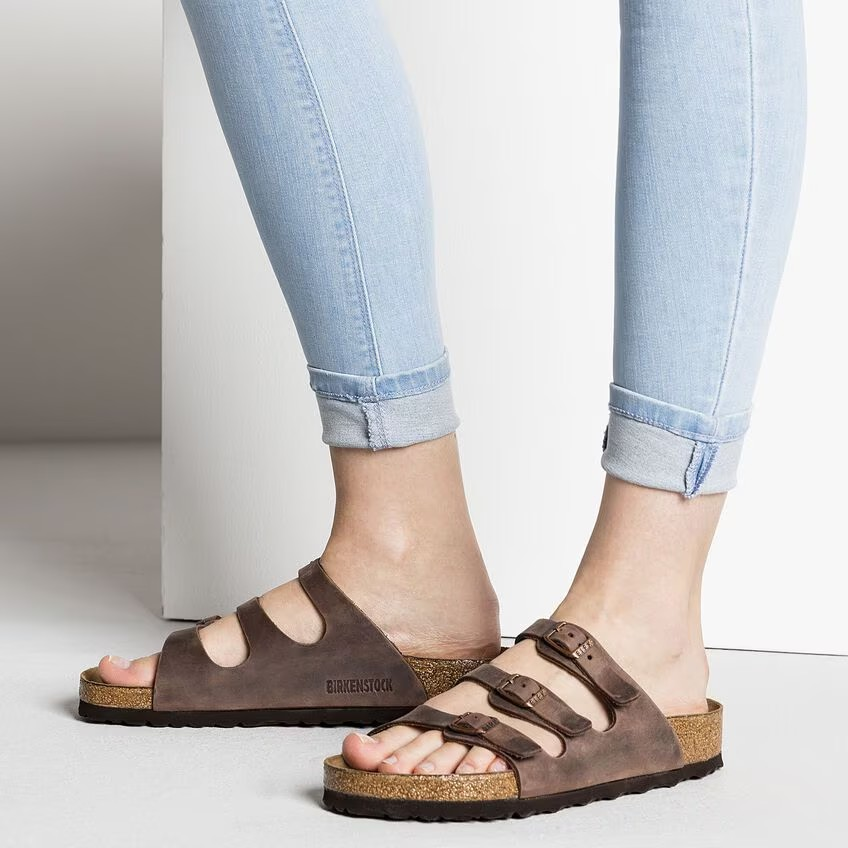 Birkenstock Florida Soft Footbed Oiled Leather Habana
