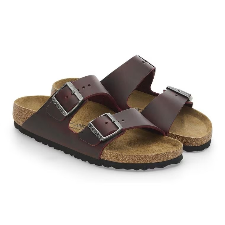 Birkenstock Arizona Oiled Leather Zinfandel