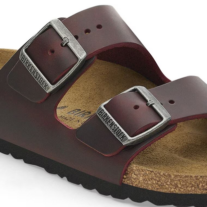 Birkenstock Arizona Oiled Leather Zinfandel
