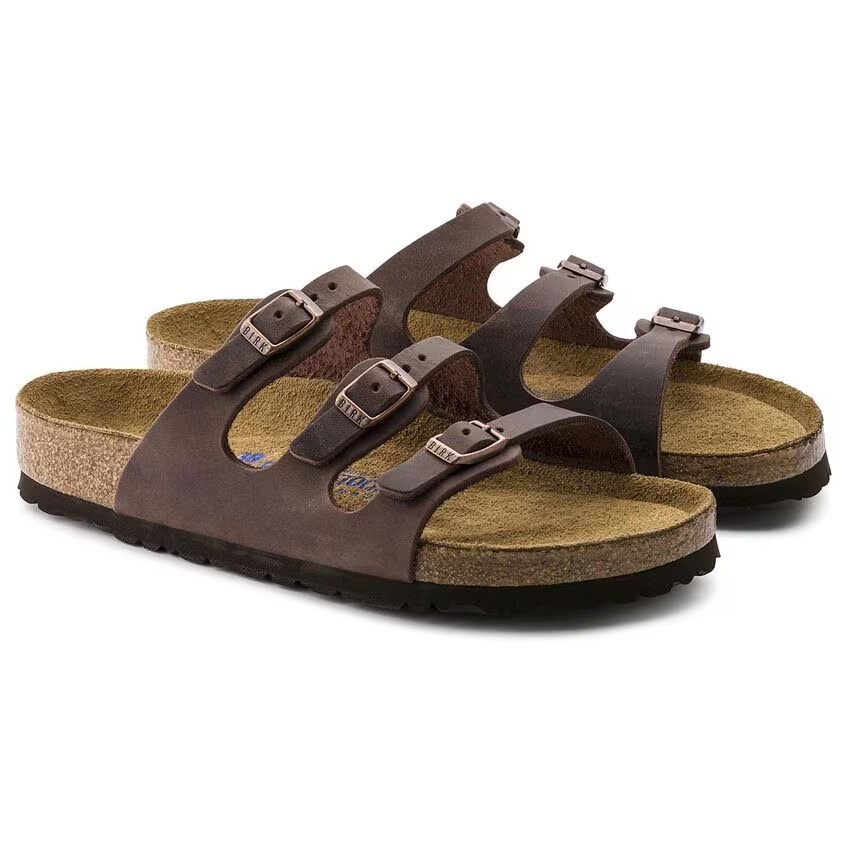 Birkenstock Florida Soft Footbed Oiled Leather Habana