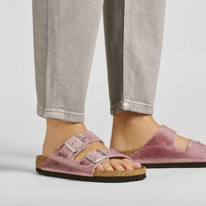Birkenstock Arizona Oiled Leather Lavender