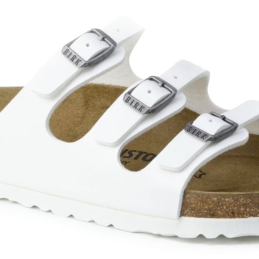 Birkenstock Synthetics Florida White