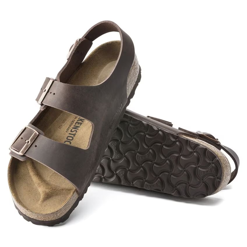 Birkenstock Milano Oiled Leather Habana
