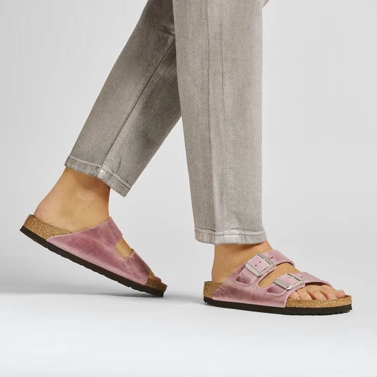 Birkenstock Arizona Oiled Leather Lavender