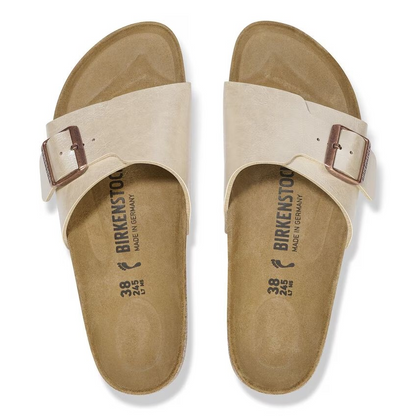 Birkenstock Catalina Birko-Flor Graceful Pearl White