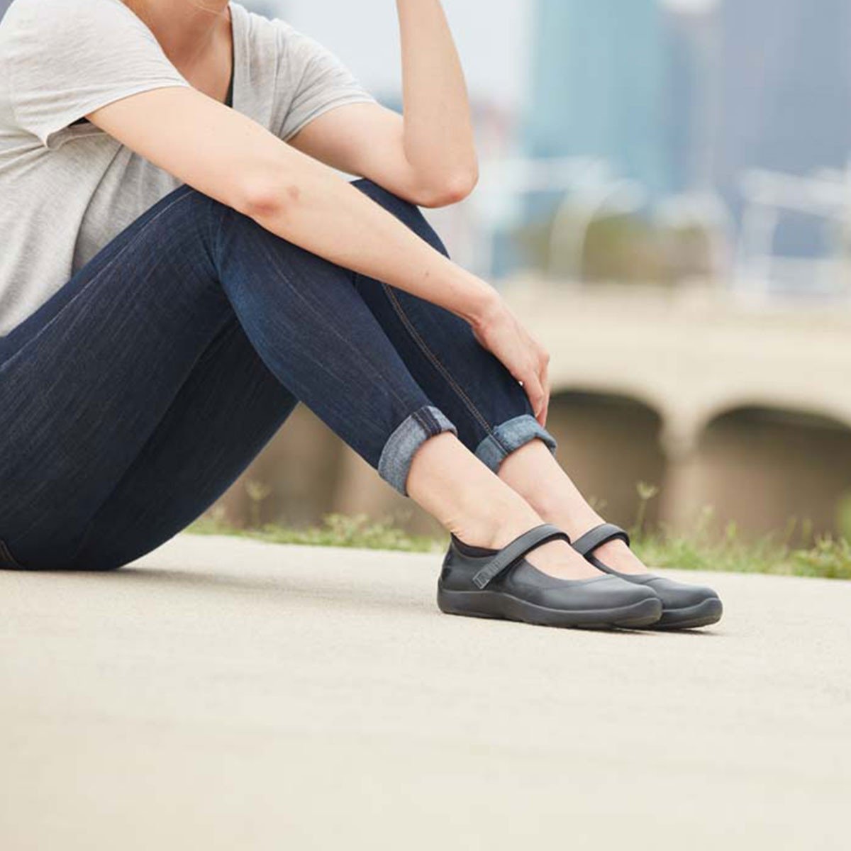 Anodyne No. 19 Casual Mary Jane - Black