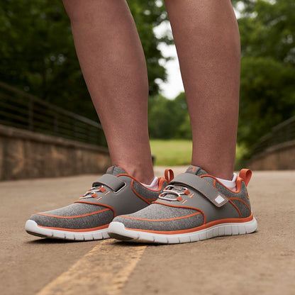 Anodyne No. 45 Sport Jogger - Grey/Orange