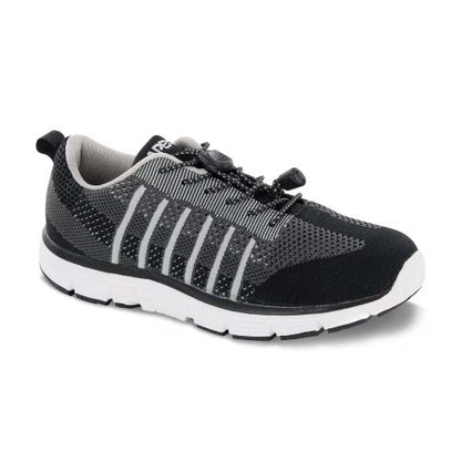 Apex Men's Athletic Bolt Knit Runner Black