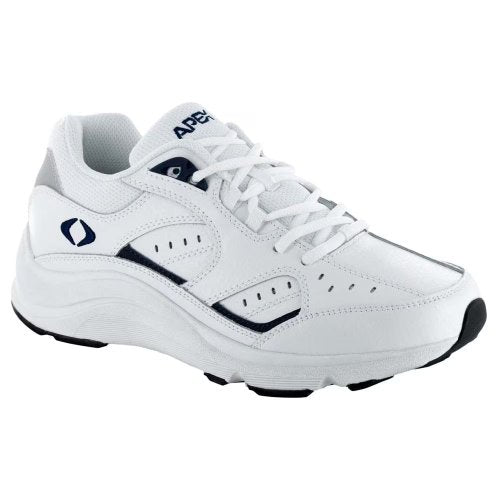 Apex Men's Athletic Lace Walker White/Blue