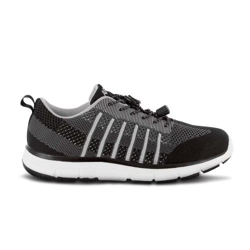 Apex Men's Athletic Bolt Knit Runner Black
