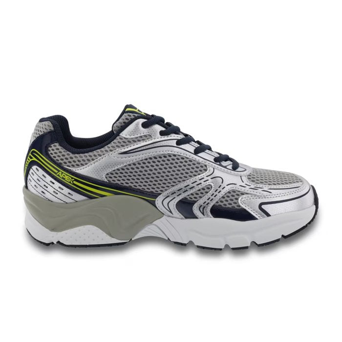 Apex Men's Athletic Boss Runner Silver/Gray