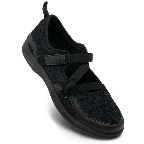Apex Women's Athletic Mesh Mary Jane Black