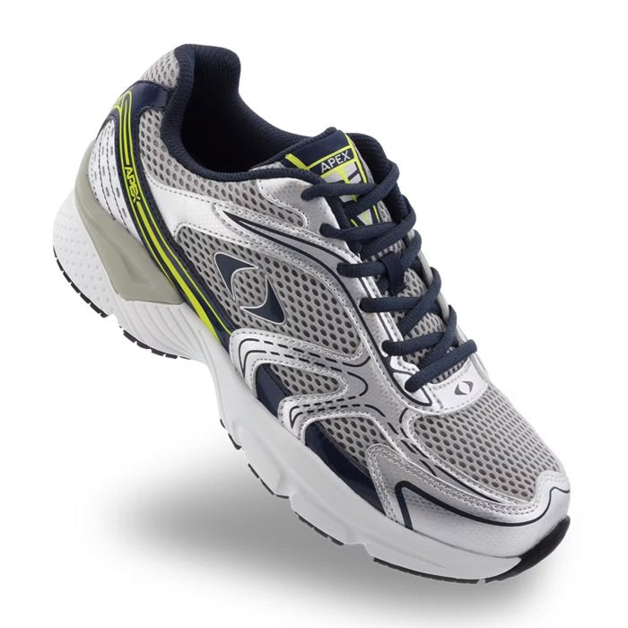 Apex Men's Athletic Boss Runner Silver/Gray