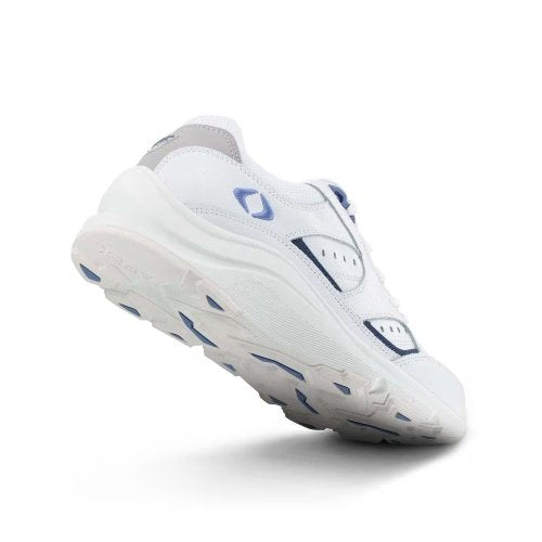 Apex Women's Athletic Lace Walker White/Periwinkle
