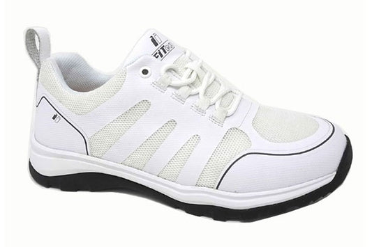 Mt. Emey 9730-3L Slip Resistant walking Shoes White
