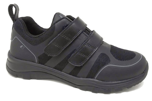 Mt. Emey 9731-1V Double Strap Slip Resistant Shoes Black