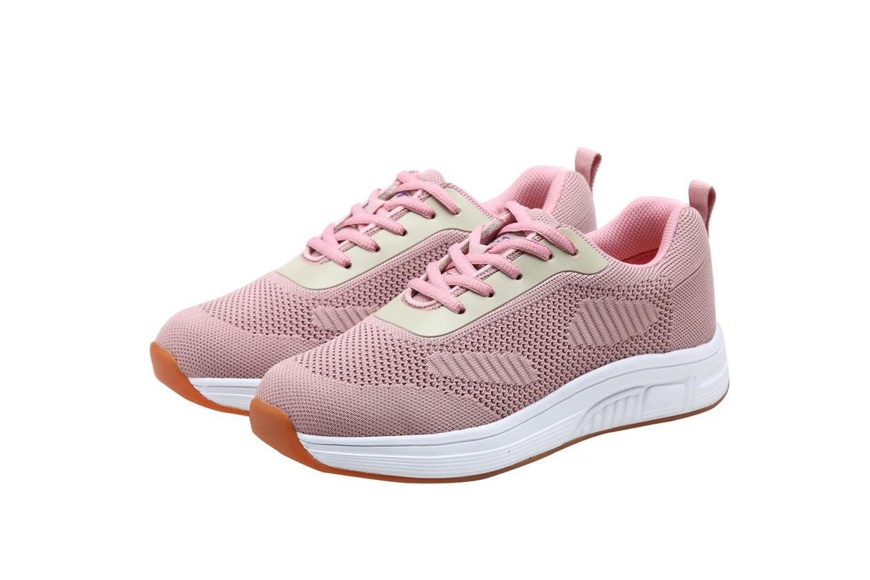 Mt. Emey 9329 Light Knitted Walking Shoe Pink